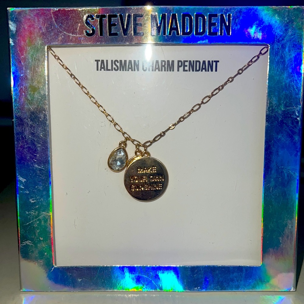 Steve Madden charm necklace